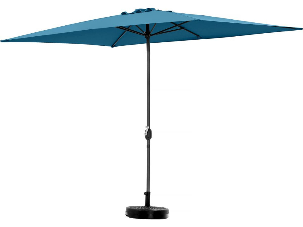 Ombrellone da giardino "Sol 2" - Rettangolo - 2x 3 m - Blu