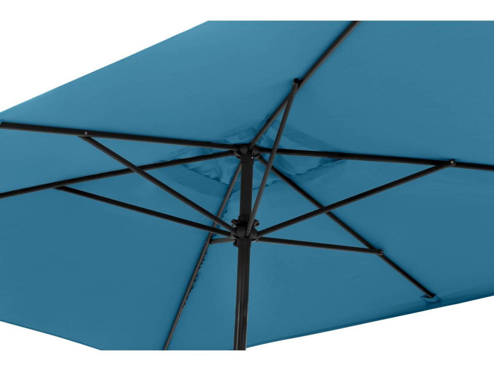 Ombrellone da giardino "Sol 2" - Rettangolo - 2x 3 m - Blu