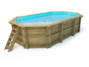 Piscina in legno " Havana " 7,57 x 4,07 x 1,44 m 2