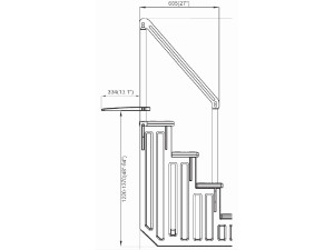 Scala semplice per piscina 2