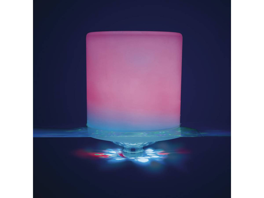 Cilindro LED galleggiante - ø 12,7 x 17,5 cm