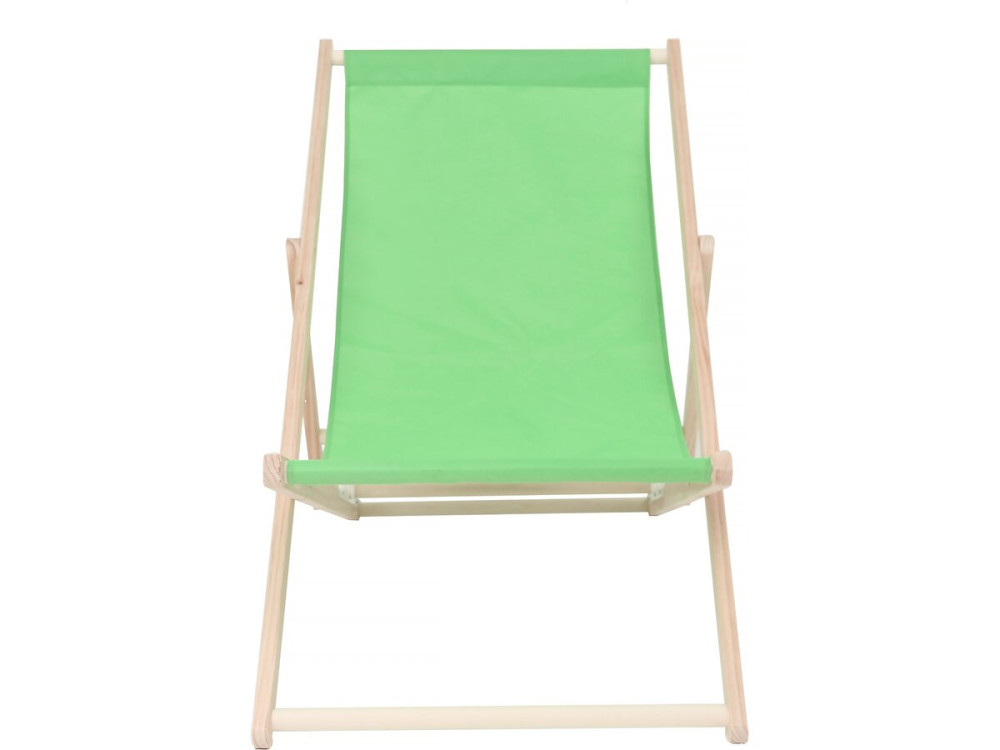 Set di 2 sedie a sdraio in legno "Chilean" - 107 x 56.5 x 81 cm - Verde