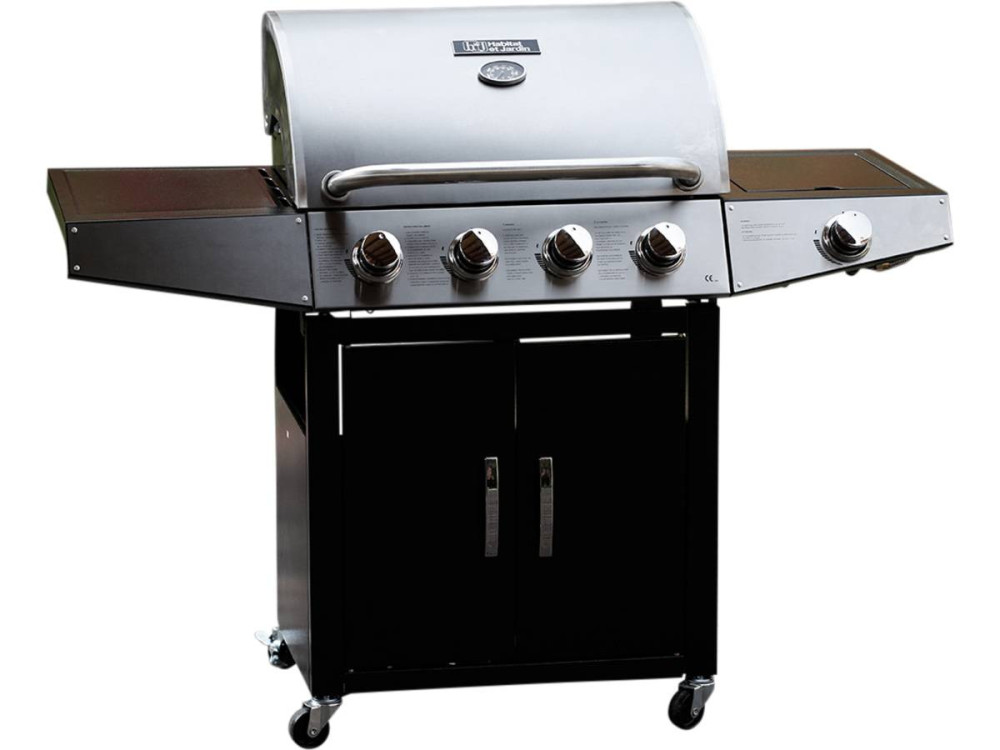 Barbecue a gas "Party 5" - 5 Piastre di cui 1 laterale - 15.2 kW