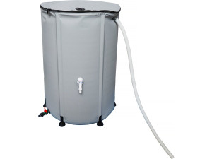 Serbatoio flessibile per il recupero dell'acqua in PVC da 250 L - Grigio