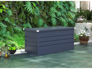 Contenitore da giardino "Store" - 680 L - 165 x 69 x 60 cm - Grigio 2