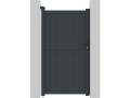 Cancello in alluminio "Maurice" - 101,2 x 180,9 cm - Grigio