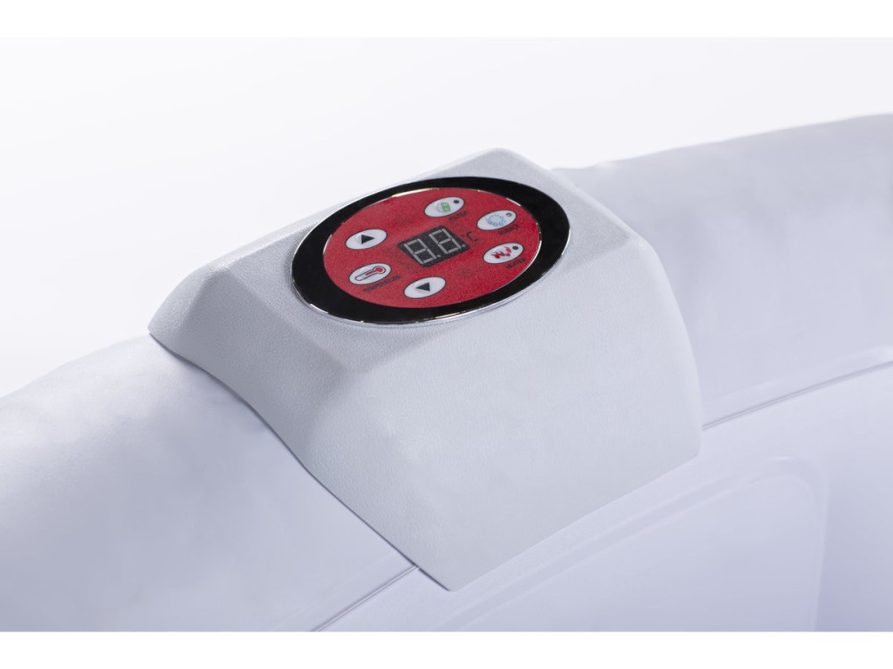 SPA GONFIABILE MONAC IN PVC - 6 POSTI- TORTORA/CREMA