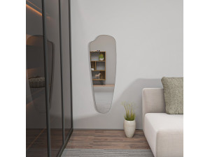 Specchio psichico in legno "Reos" - 40 x 120 cm - Trasparente 2