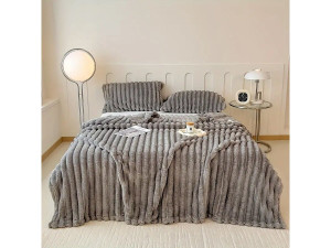 Plaid - 1,00 x 1,50 m - Grigio 2