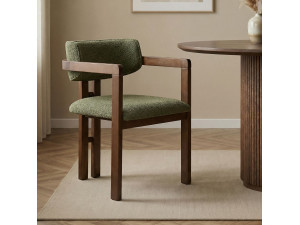 Sedia in legno "Toscana" - 54 x 54 x 76 cm - Verde 2