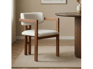 Sedia in legno "Toscana" - 54 x 54 x 76 cm - Bianco 2