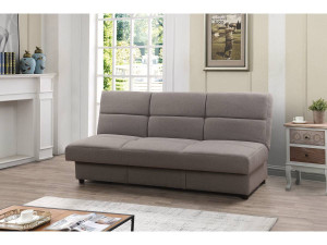 DIVANO-LETTO ENZO -185 x 84 x 85 cm -  3 POSTI - GRIGIO 2