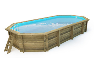 Piscine bois " Ibiza " - 8,57 x 4,57 x 1,31 m 2