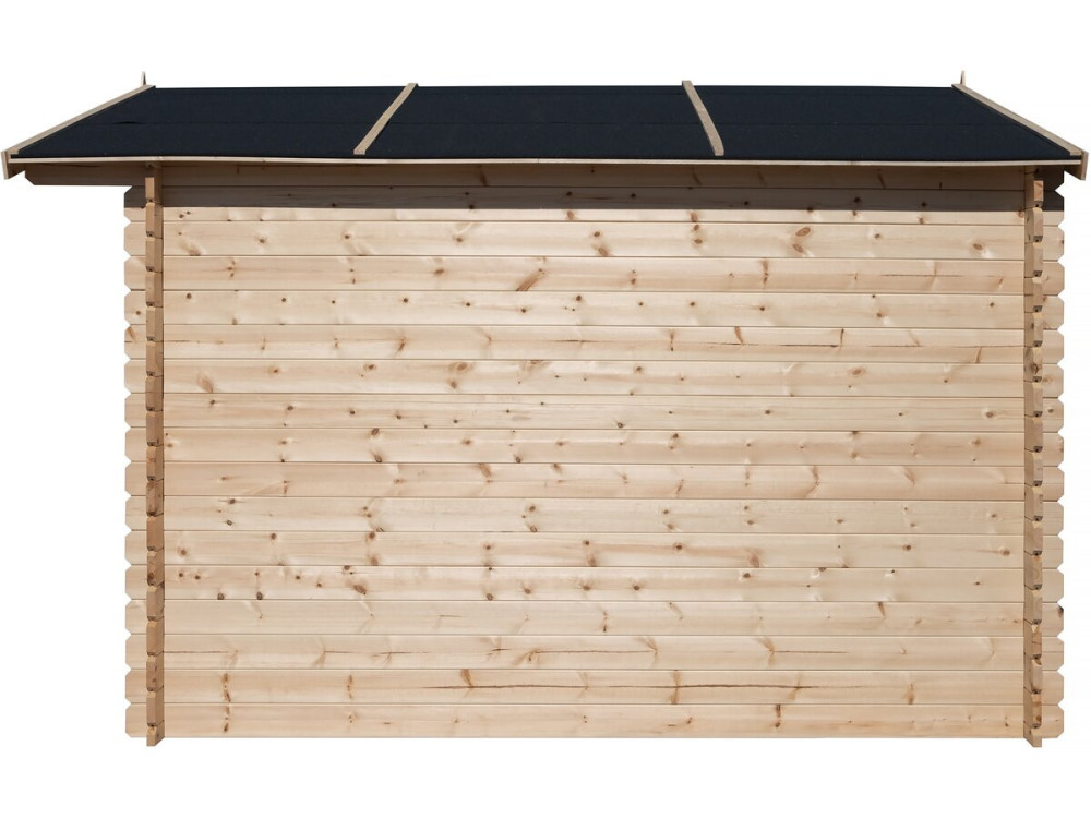 Casetta da giardino in legno 9,4 m² "Lys" - 320 x 298 x 225 cm - 28 mm