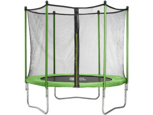 Trampolino tappeto elastico  YOOPI - ¨ 2.44 m - con rete di sicurezza, scala, telone e kit d'ancoraggio 2