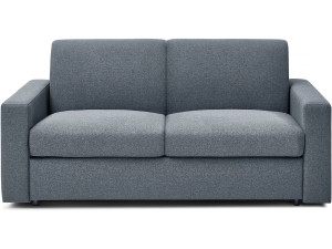 Divano trasformabile in tessuto express "Diana" - letto 120 cm - 2 posti - Grigio