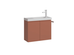 Mobile lavabo "Ferla 60" - 60 x 22 x 50 cm - Cinnamon opaco