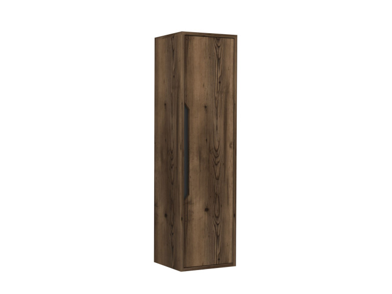 Mobile da bagno "Galia 40" - 40 x 30 x 138 cm - Noce scuro