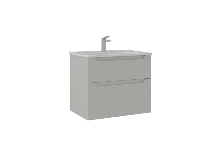 Mobile lavabo "Messina 65 v2" - 65 x 45 x 55 cm - Cashmere opaco