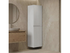 Mobile da bagno "Moonlight 40" - 40 x 27 x 138 cm - Bianco opaco 2