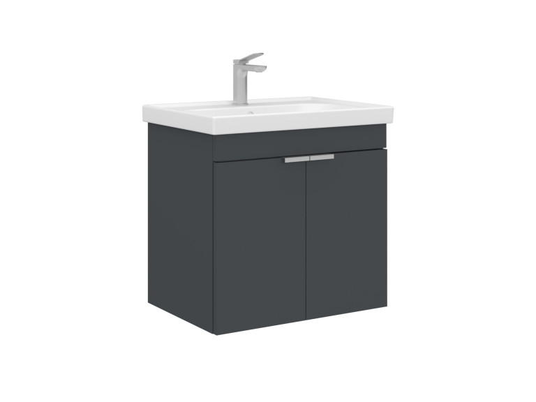 Mobile lavabo "Desna 60" - 60 x 45 x 58 cm - Antracite opaco
