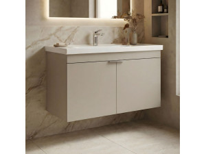Mobile lavabo "Desna 90" - 90 x 45 x 58 cm - Sabbia 2