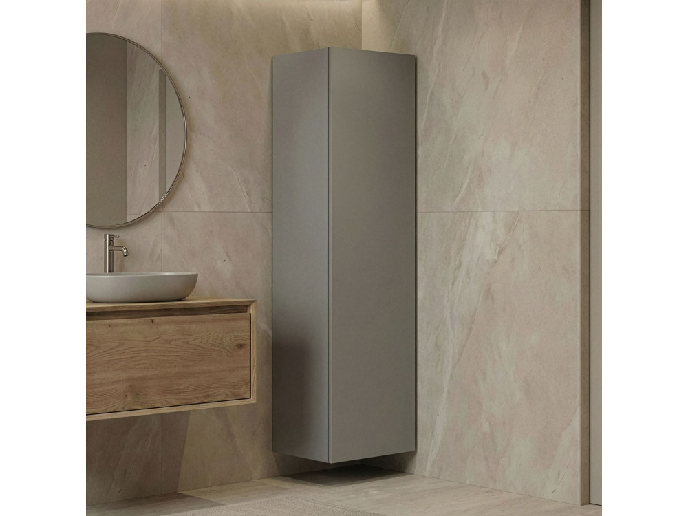 Mobile da bagno "Ferla 30" - 30 x 25 x 100 cm - Matte Mink