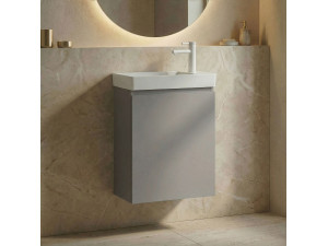 Mobile lavabo "Ferla 40" - 40 x 22 x 50 cm - Matte Mink 2