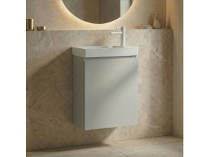 Mobile lavabo "Ferla 40" - 40 x 22 x 50 cm - Cashmere opaco 2