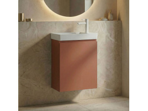 Mobile lavabo "Ferla 40" - 40 x 22 x 50 cm - Cinnamon opaco 2