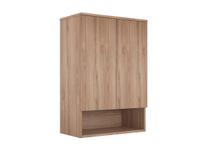 Mobile da bagno "Bosco Lume 70" - 70 x 36 x 100 cm - Rovere