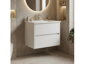 Mobile lavabo "Arno 65" - 65 x 45 x 52 cm - Bianco 2
