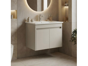 Mobile lavabo "Arno 65" - 65 x 45 x 52 cm - Cashmere 2