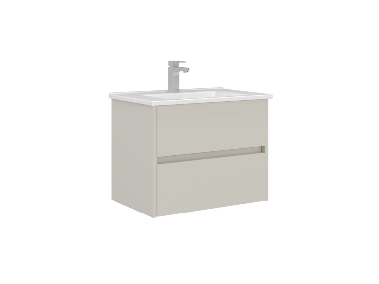 Mobile lavabo "Arno 65" - 65 x 45 x 52 cm - Cashmere