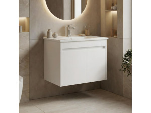 Mobile lavabo "Arno 65" - 65 x 45 x 52 cm - Bianco 2