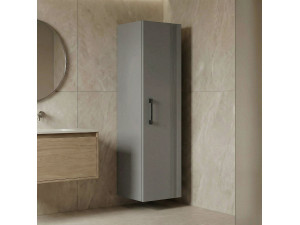 Mobile da bagno "Bari 40" - 40 x 32 x 138 cm - Cashmere opaco 2