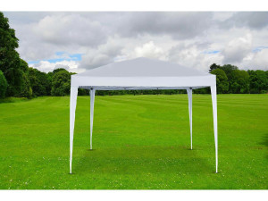 Gazebo da giardino "Natacha 3" - 9 m² - 3 x 3 m - Bianco 2