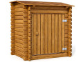 Box filtro per piscina "Keny" in legno trattato - 120 x 95 x 126 cm