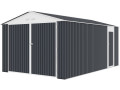 Garage in metallo "Houston" 15,36 mq - Antracite