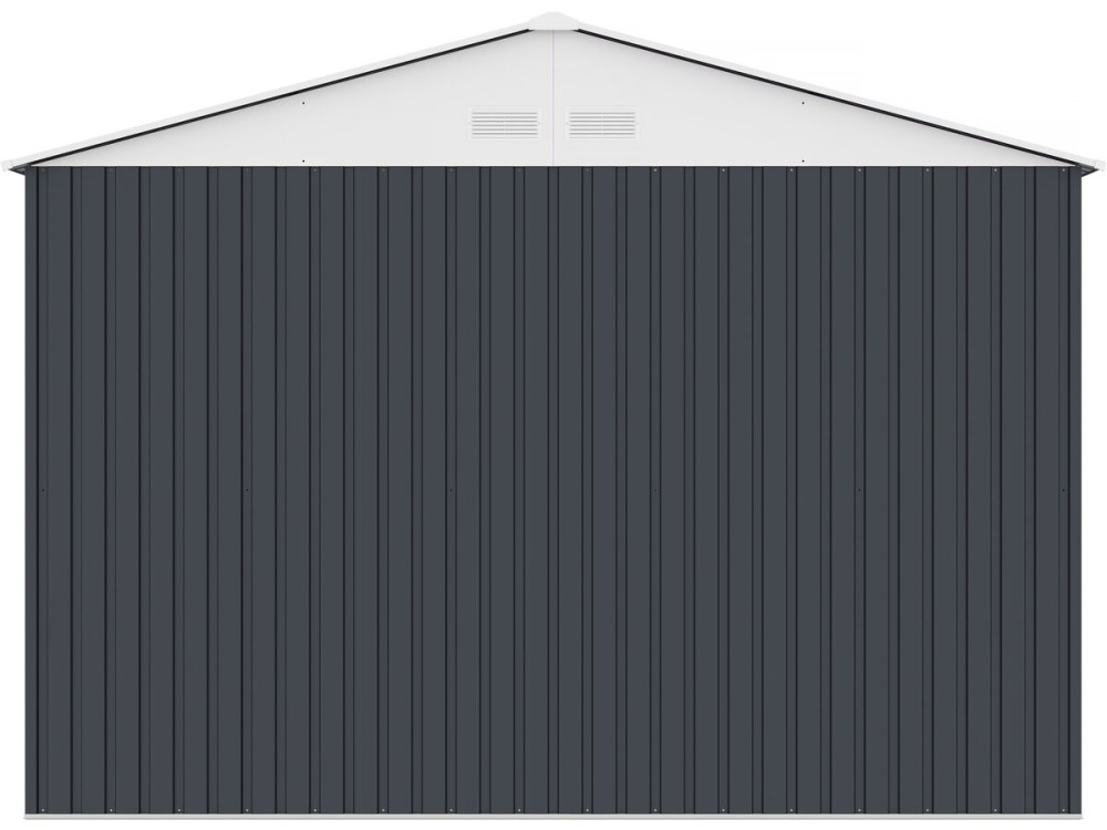 Garage in metallo "Houston" 15,36 mq - Antracite