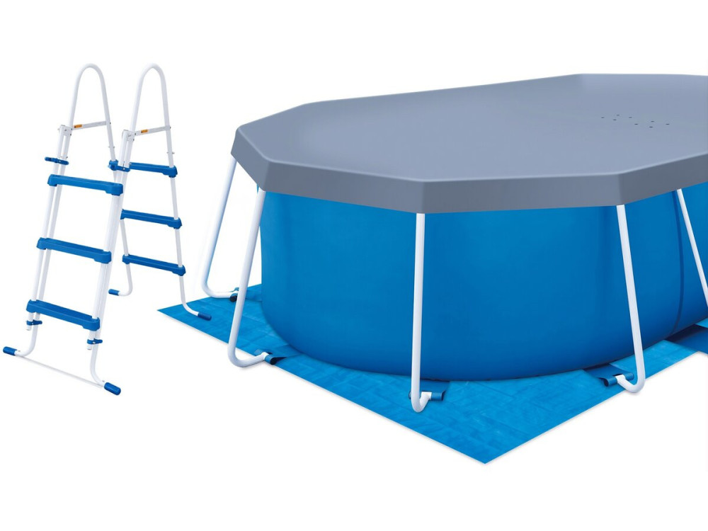 Piscina tubolare ovale "Tina" - 4,88 x 3,05 x 1,07 m