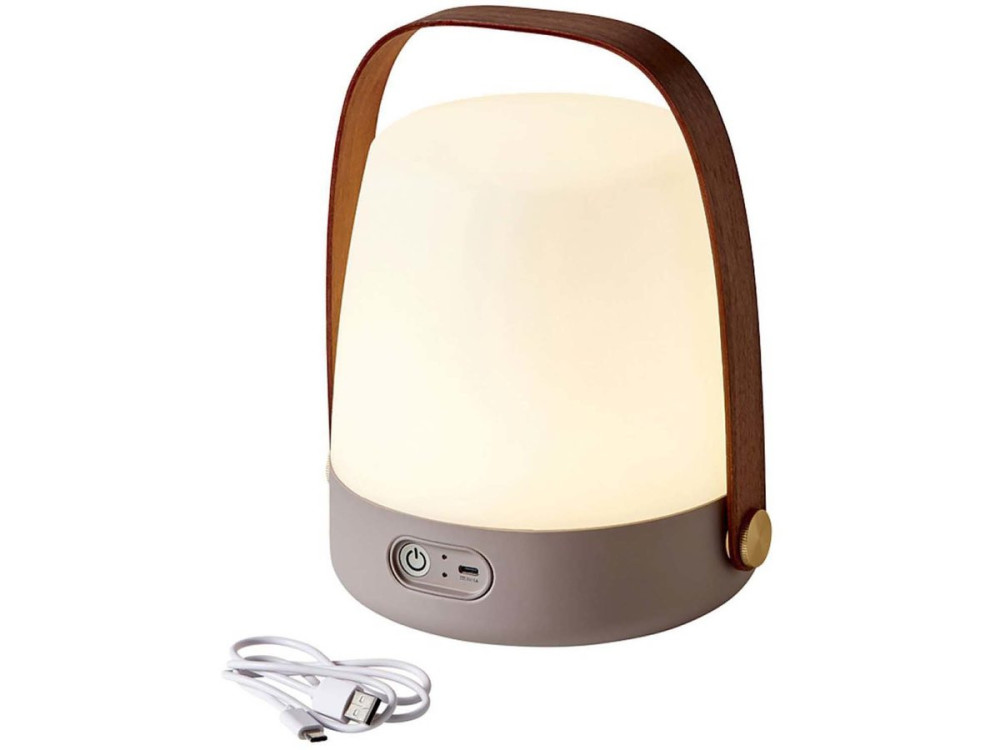 Lampada LED nomade "Lite-up" - Terra