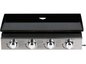 Plancha "Presto 4" - 4 fornelli - 9.7kW - Grigio 2