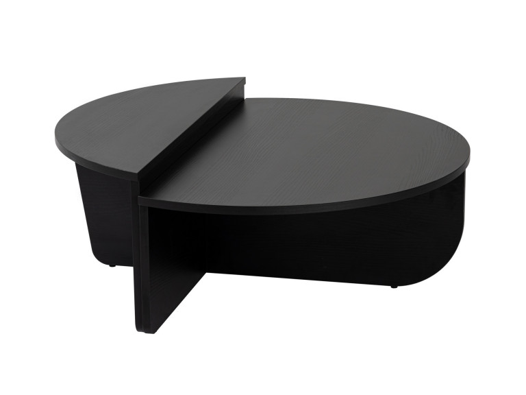 Tavolino da caffè in legno "Orion" - 90 x 60 x 30 cm - Legno nero