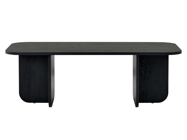 Tavolino in legno "Akira" 120 x 60 x 41 cm - Legno nero