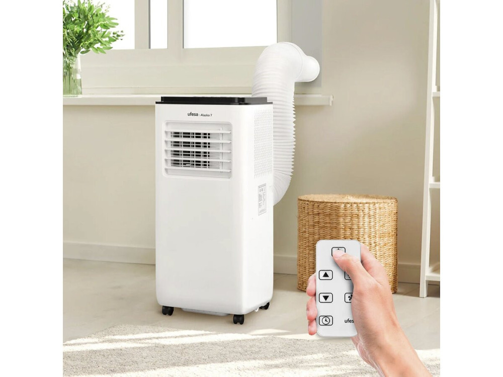 Condizionatore portatile monoblocco da 7000 BTU con tubo di scarico - Fino a 20 m²