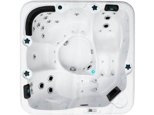 Spa " Relax " - 3 posti + 2 sdraiati - 2,04 x 2,04 x 0,85 m 2