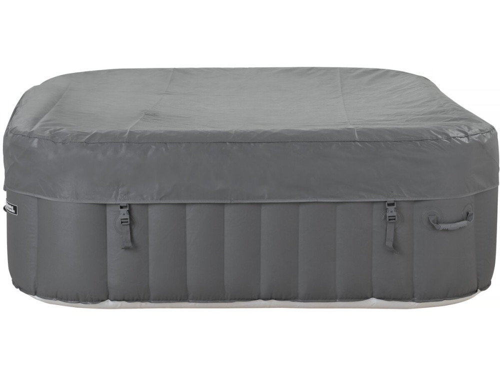 Spa gonfiabile "RIVIERA" in PVC - 6 posti - Grigio/bianco