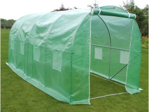 Serra tunnel da giardino ALTHEA - 9m² - 4.5 x 2 x 2 m 2