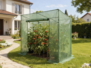 Serra per pomodori da giardino "Lys" - 1,6 m² - 130 g - Verde 2